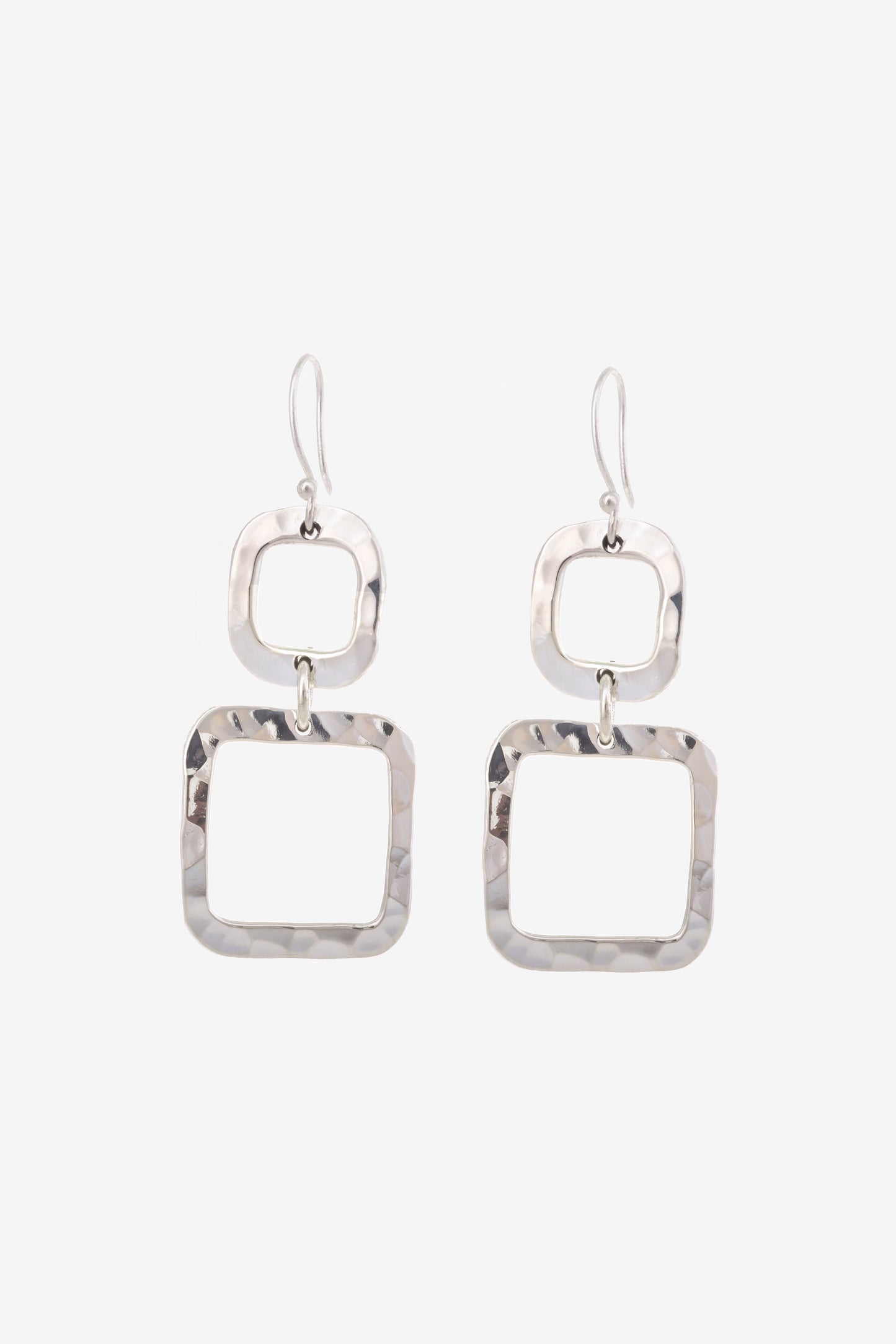 Double Square Earrings
