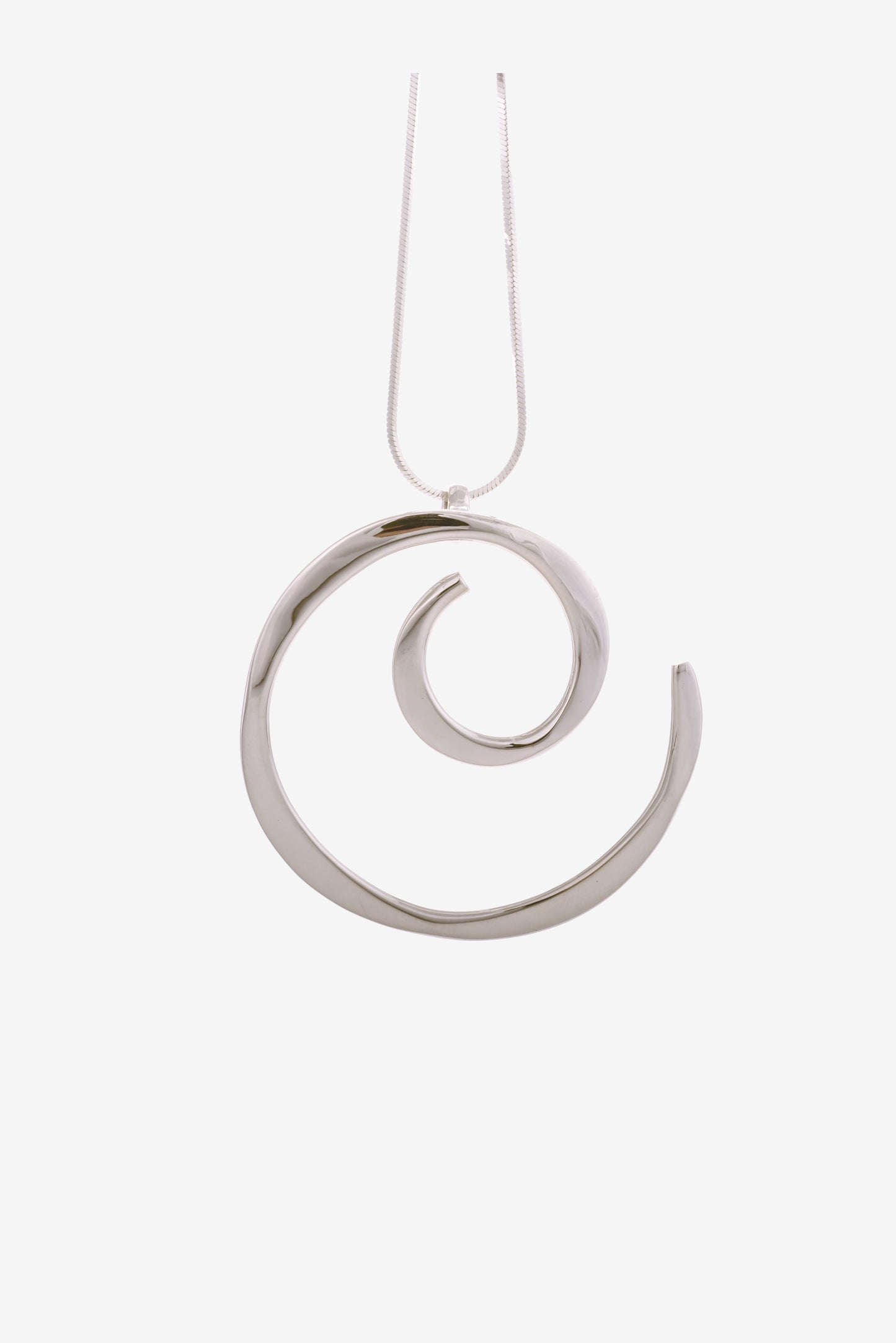 Infinity Spiral Pendant