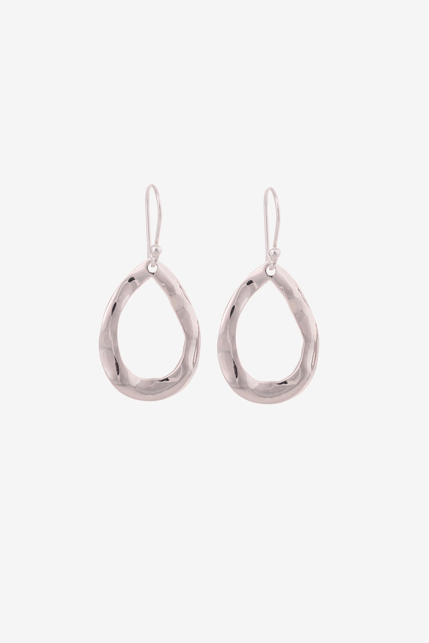Wavy Teardrop Earrings