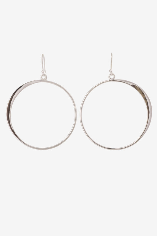 Big Asymmetrical Hoop Earrings