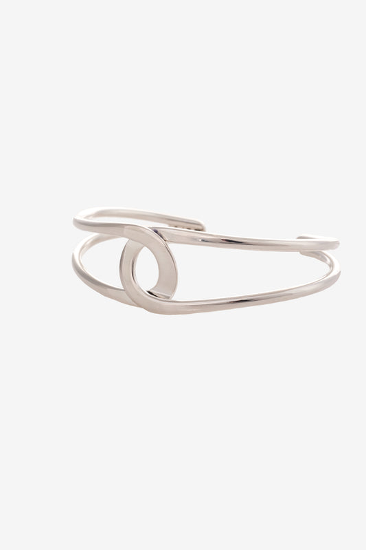 Interwoven Pieces Cuff Bracelet